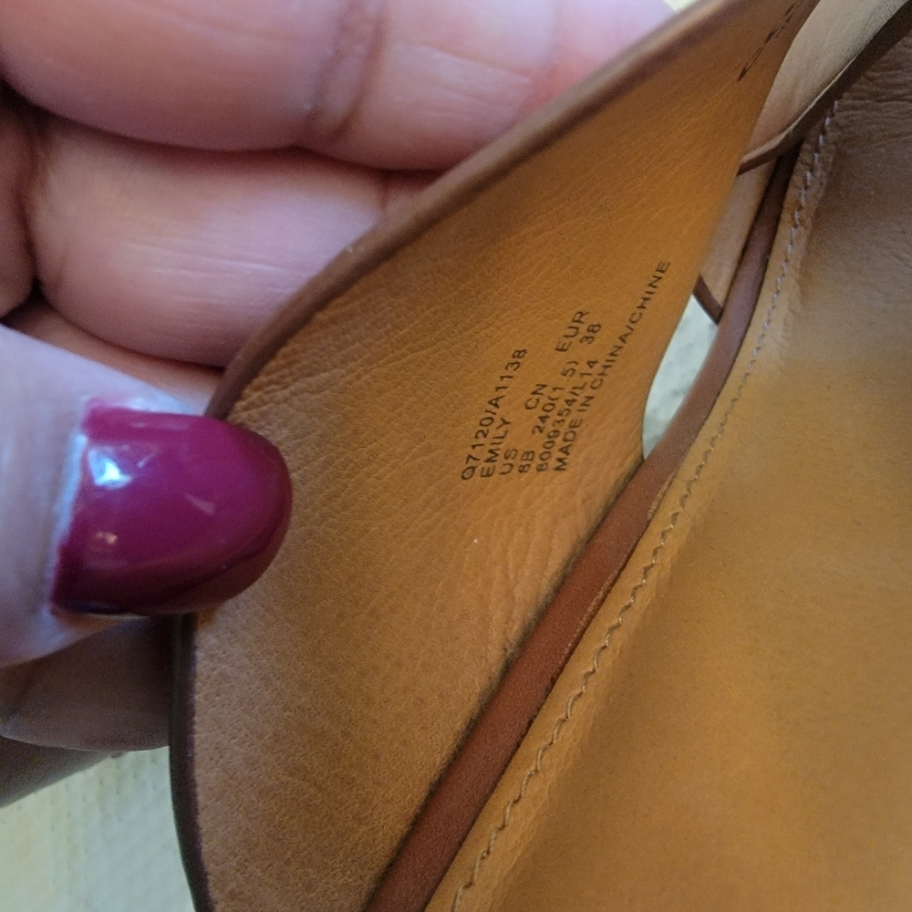 Coach Wedges #wedges #coach #brown - Picture 5 of 10
